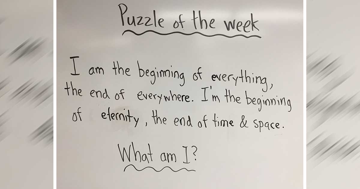 First Grader's Riddle Answer Stuns Teacher, Classroom, the World